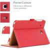ProCase Galaxy Tab E Lite 7.0 Case/Tab 3 Lite 7 Case – Stand Folio Case Cover for Galaxy Tab E Lite 7-inch Tablet/Tab 3 Lite 7, with Multiple Viewing Angles, Document Card Pocket (Red)