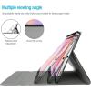 ProCase Keyboard Case for Galaxy Tab S10 Lite/ S10 FE 2025 / S9 FE 10.9-Inch 2023 with S Pen Holder, Protective Cover with Detachable Wireless Keyboard for Galaxy Tablet 10.9″-Black