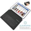 ProCase Keyboard Case for iPad Pro 12.9″ 2017/2015 Old Model with Built-in Apple Pencil Holder, Slim Lightweight Cover Folio Stand Smart Cover with Keyboard for Apple iPad Pro 12.9 inch –Black