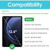 ProCase Privacy Screen Protector for Galaxy Tab S10 Plus/S9 FE Plus/ S9 Plus/ S8 Plus/ S7 FE/ S7 Plus 12.4 Inch, Anti-Spy Tempered Glass Film Guard for Samsung Tablet SM-X820/X610/X810/X800/T730/T970