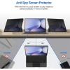 ProCase Privacy Screen Protector for Galaxy Tab S10 Plus/S9 FE Plus/ S9 Plus/ S8 Plus/ S7 FE/ S7 Plus 12.4 Inch, Anti-Spy Tempered Glass Film Guard for Samsung Tablet SM-X820/X610/X810/X800/T730/T970