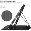 ProCase Protective Case for Galaxy Tab A9 Plus 11 Inch 2023, Folio Smart Slim Stand Cover for Galaxy Tab A9+ Tablet SM-X210/X215/X216/X218 -Black(Black)