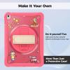 ProCase Rugged Case for iPad 9.7 Inch 5th 6th Gen/iPad Air 2 / iPad Pro 9.7 Case, Heavy Duty Shockproof Rugged Cover with Hand Strap 360 Degree Rotatable Kickstand Protective for iPad 9.7″ -Melonpink(Melonpink)