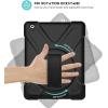 ProCase Rugged Heavy Duty Case for iPad 2 3 4(Old Model), Shockproof 360 Degree Rotatable Kickstand Protective Cover Case for iPad 2nd/3rd/4th -Black(Black)