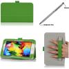 ProCase Samsung Galaxy Tab 3 Lite 7 Tablet Case with Bonus Stylus Pen – Flip Stand Cover Case for Tab 3 Lite 7.0 inch, SM-T110 (Green)