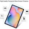 ProCase Screen Protector for Galaxy Tab S6 Lite 10.4 Inch 2024/2022/2020(SM-P620/P625/P613/P619/P615/P610), HD Clear 9H Hardness Tempered Glass Screen Saver Film Guard for Galaxy Tab S6 Lite -1 Pack(1)