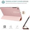 ProCase Slim Case for Galaxy Tab A 10.1 2019 Model T510 T515 T517, Lightweight Stand Case Shell Cover for 10.1 Inch Galaxy Tab A Tablet SM-T510 SM-T515 SM-T517 2019 Release -Black(Rosegold)
