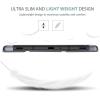 ProCase Slim Case for Galaxy Tab A 10.1 2019 Model T510 T515 T517, Lightweight Stand Case Shell Cover for 10.1 Inch Galaxy Tab A Tablet SM-T510 SM-T515 SM-T517 2019 Release -Black(Grey)