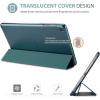 ProCase Slim Case for Galaxy Tab A 10.1 2019 Model T510 T515 T517, Lightweight Stand Case Shell Cover for 10.1 Inch Galaxy Tab A Tablet SM-T510 SM-T515 SM-T517 2019 Release -Black(Teal)