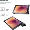 ProCase Slim Case for Galaxy Tab A 8.0 2017 T380 T385, Light Smart Cover Stand Hard Shell Case for 8.0 inch Galaxy Tab A Tablet 2017 T380 T385 -Black(Black)