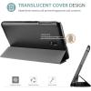 ProCase Slim Case for Galaxy Tab A 8.0 2017 T380 T385, Ultra Lightweight Stand Shell Case Smart Cover with Auto Sleep/Wake for Galaxy Tab A Tablet 8.0 Inch 2017 (Black)