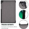 ProCase Slim Case for Galaxy Tab A 8-inch 2019 T290 T295, Light Cover Trifold Stand Hard Shell Folio Case for 8.0 inch Galaxy Tab A 2019 Without S Pen Model SM-T290 (Wi-Fi) SM-T295 (LTE) –Magenta(Lightgrey)