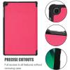 ProCase Slim Case for Galaxy Tab A 8-inch 2019 T290 T295, Light Cover Trifold Stand Hard Shell Folio Case for 8.0 inch Galaxy Tab A 2019 Without S Pen Model SM-T290 (Wi-Fi) SM-T295 (LTE) –Magenta(Magenta)