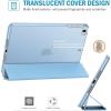 ProCase Slim Cover for iPad mini 5 Generation 2019/ Mini 4 3 2 1 (Old Model) 7.9 inch, Slim Soft TPU Back Cover Trifold Stand Folio Smart Case for iPad mini 5 4 3 2 1 -Pink(Skyblue)