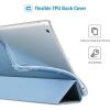 ProCase Slim Cover for iPad mini 5 Generation 2019/ Mini 4 3 2 1 (Old Model) 7.9 inch, Slim Soft TPU Back Cover Trifold Stand Folio Smart Case for iPad mini 5 4 3 2 1 -Pink(Skyblue)