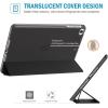 ProCase Slim Cover for iPad mini 5 Generation 2019/ Mini 4 3 2 1 (Old Model) 7.9 inch, Slim Soft TPU Back Cover Trifold Stand Folio Smart Case for iPad mini 5 4 3 2 1 -Pink(Black)