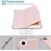 ProCase Slim Cover for iPad mini 5 Generation 2019/ Mini 4 3 2 1 (Old Model) 7.9 inch, Slim Soft TPU Back Cover Trifold Stand Folio Smart Case for iPad mini 5 4 3 2 1 -Pink(Pink)