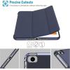 ProCase Slim Cover for iPad mini 5 Generation 2019/ Mini 4 3 2 1 (Old Model) 7.9 inch, Slim Soft TPU Back Cover Trifold Stand Folio Smart Case for iPad mini 5 4 3 2 1 -Pink(Navy)