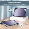ProCase Smart Case for Galaxy Tab A11+ Plus/A9+ Plus 11 Inch, Slim Stand Hard Back Shell Protective Tablet Cover Folio Case for 11″ Galaxy Tab A11+ Plus 2025/A9+ Plus 2023 -Black(Darkblue-1)