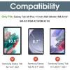 ProCase Smart Case for Galaxy Tab A11+ Plus/A9+ Plus 11 Inch, Slim Stand Hard Back Shell Protective Tablet Cover Folio Case for 11″ Galaxy Tab A11+ Plus 2025/A9+ Plus 2023 -Black(Mgreen-1)