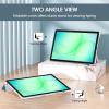 ProCase Smart Case for Galaxy Tab A11+ Plus/A9+ Plus 11 Inch, Slim Stand Hard Back Shell Protective Tablet Cover Folio Case for 11″ Galaxy Tab A11+ Plus 2025/A9+ Plus 2023 -Black(Argent)