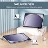 ProCase Smart Case for Galaxy Tab A11+ Plus/A9+ Plus 11 Inch, Slim Stand Hard Back Shell Protective Tablet Cover Folio Case for 11″ Galaxy Tab A11+ Plus 2025/A9+ Plus 2023 -Black(Silver-1)