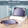 ProCase Smart Case for Galaxy Tab A11+ Plus/A9+ Plus 11 Inch, Slim Stand Hard Back Shell Protective Tablet Cover Folio Case for 11″ Galaxy Tab A11+ Plus 2025/A9+ Plus 2023 -Black(Wine-1)