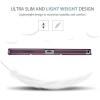ProCase Smart Case for Galaxy Tab A8 10.5, Slim Stand Hard Back Shell Protective Smart Cover Case for Galaxy Tab A8 10.5 Inch 2022 SM-X200 X205 X207 -SkyBlue(Purple-1)