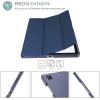 ProCase Smart Case for Galaxy Tab A8 10.5, Slim Stand Hard Back Shell Protective Smart Cover Case for Galaxy Tab A8 10.5 Inch 2022 SM-X200 X205 X207 -SkyBlue(Navy-1)
