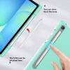ProCase Smart Case for Galaxy Tab S10 Lite/S10 FE/S9 FE 10.9 Inch with S Pen Holder, Slim Trifold Stand Folio Hard Back Shell Protective Cover for 10.9″ Galaxy Tab S10 Lite/S10 FE/S9 FE -Black(Mint)
