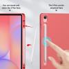 ProCase Smart Case for Galaxy Tab S10 Lite/S10 FE/S9 FE 10.9-Inch with S Pen Holder, Trifold Stand Folio Cover with Soft TPU Back for 10.9″ Galaxy Tab S10 Lite/S10 FE/S9 FE -Mgreen(Coralred)