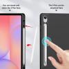 ProCase Smart Case for Galaxy Tab S10 Lite/S10 FE/S9 FE 10.9-Inch with S Pen Holder, Trifold Stand Folio Cover with Soft TPU Back for 10.9″ Galaxy Tab S10 Lite/S10 FE/S9 FE -Mgreen(Black)