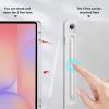 ProCase Smart Case for Galaxy Tab S10 Lite/S10 FE/S9 FE 10.9-Inch with S Pen Holder, Trifold Stand Folio Cover with Soft TPU Back for 10.9″ Galaxy Tab S10 Lite/S10 FE/S9 FE -Mgreen(Silver)