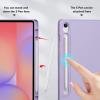 ProCase Smart Case for Galaxy Tab S10 Lite/S10 FE/S9 FE 10.9-Inch with S Pen Holder, Trifold Stand Folio Cover with Soft TPU Back for 10.9″ Galaxy Tab S10 Lite/S10 FE/S9 FE -Mgreen(Lightpurple)