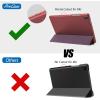 ProCase Smart Case for Galaxy Tab a7 10.4 Inch 2022 2020 (SM-T509 T500 T503 T505 T507), Protective Stand Case Hard Shell Cover for 10.4 Inch Galaxy Tab a7 10.4 -Black(Wine)