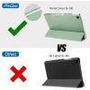 ProCase Smart Case for Galaxy Tab a7 10.4 Inch 2022 2020 (SM-T509 T500 T503 T505 T507), Protective Stand Case Hard Shell Cover for 10.4 Inch Galaxy Tab a7 10.4 -Black(Green)
