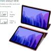 ProCase Smart Case for Galaxy Tab a7 10.4 Inch 2022 2020 (SM-T509 T500 T503 T505 T507), Protective Stand Case Hard Shell Cover for 10.4 Inch Galaxy Tab a7 10.4 -Black(Wine)