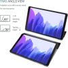 ProCase Smart Case for Galaxy Tab a7 10.4 Inch 2022 2020 (SM-T509 T500 T503 T505 T507), Protective Stand Case Hard Shell Cover for 10.4 Inch Galaxy Tab a7 10.4 -Black(Black)