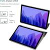 ProCase Smart Case for Galaxy Tab a7 10.4 Inch 2022 2020 (SM-T509 T500 T503 T505 T507), Protective Stand Case Hard Shell Cover for 10.4 Inch Galaxy Tab a7 10.4 -Black(Grey)