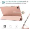 ProCase Smart Case for Galaxy Tab a7 10.4 Inch 2022 2020 (SM-T509 T500 T503 T505 T507), Protective Stand Case Hard Shell Cover for 10.4 Inch Galaxy Tab a7 10.4 -Black(Rosegold)