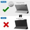 ProCase Smart Case for Galaxy Tab a7 10.4 Inch 2022 2020 (SM-T509 T500 T503 T505 T507), Protective Stand Case Hard Shell Cover for 10.4 Inch Galaxy Tab a7 10.4 -Black(Grey)