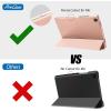 ProCase Smart Case for Galaxy Tab a7 10.4 Inch 2022 2020 (SM-T509 T500 T503 T505 T507), Protective Stand Case Hard Shell Cover for 10.4 Inch Galaxy Tab a7 10.4 -Black(Rosegold)