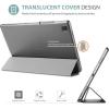 ProCase Smart Case for Galaxy Tab a7 10.4 Inch 2022 2020 (SM-T509 T500 T503 T505 T507), Protective Stand Case Hard Shell Cover for 10.4 Inch Galaxy Tab a7 10.4 -Black(Grey)