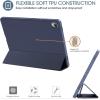 ProCase Smart Case for Samsung Galaxy Tab S11 11-Inch 2025 (SM-X730/SM-X736B) with S Pen Holder, Tri-Fold Stand Cover with Soft TPU Back, Auto Wake/Sleep -Black(Navy)