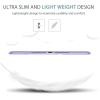 ProCase Smart Case for iPad 9.7 Inch iPad 6th/5th Generation 2018 2017(Model: A1893 A1954 A1822 A1823), Ultra Slim Lightweight Stand Cover with Translucent Frosted Back -Black(Lightpurple)