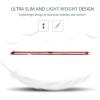 ProCase Smart Case for iPad 9.7 Inch iPad 6th/5th Generation 2018 2017(Model: A1893 A1954 A1822 A1823), Ultra Slim Lightweight Stand Cover with Translucent Frosted Back -Black(Red)