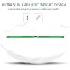 ProCase Smart Case for iPad 9.7 Inch iPad 6th/5th Generation 2018 2017(Model: A1893 A1954 A1822 A1823), Ultra Slim Lightweight Stand Cover with Translucent Frosted Back -Black(Green)
