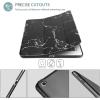 ProCase Smart Case for iPad 9.7 Inch iPad 6th/5th Generation 2018 2017(Model: A1893 A1954 A1822 A1823), Ultra Slim Lightweight Stand Cover with Translucent Frosted Back -Black(Blackmarble)