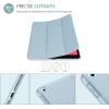 ProCase Smart Case for iPad 9.7 Inch iPad 6th/5th Generation 2018 2017(Model: A1893 A1954 A1822 A1823), Ultra Slim Lightweight Stand Cover with Translucent Frosted Back -Black(Skyblue)