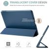 ProCase Smart Case for iPad 9.7 Inch iPad 6th/5th Generation 2018 2017(Model: A1893 A1954 A1822 A1823), Ultra Slim Lightweight Stand Cover with Translucent Frosted Back -Black(Navy)